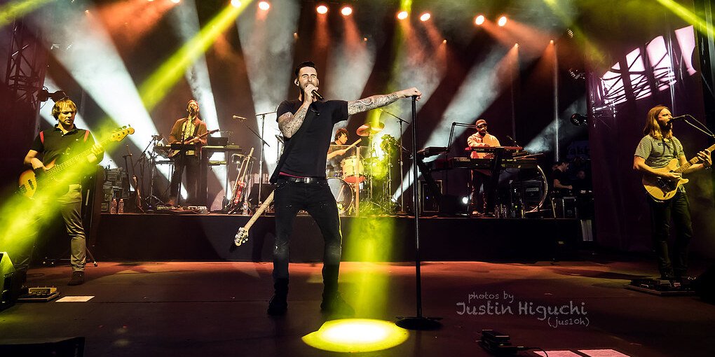 Maroon 5 in play in Malahide Castle in June 2026