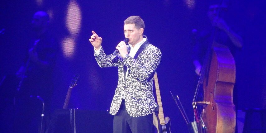 Michael Buble at Malahide Castle concert 2026 dublin ireland